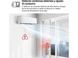 Aire acondicionado Split 1 x 1 - LG MAGNA12MX, 3010 fg/h, WiFi, Freeze Cleaning, Blanco