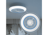 Ventilador de techo - Philips Amigo, 40 W, 6 Velocidades, 9 modos de color, Mando a distancia, Blanco