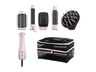 Moldeador - Revlon One-Step Titanium Rosa Multi Air Styler 5 en 1, Tecnología iónica, 4 Ajustes de Temperatura, Rosa/Negro