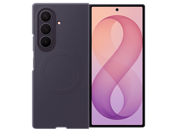 Funda - Samsung, Para Samsung Galaxy Z Fold8 Ultra, De Silicona, Magnética, Violeta