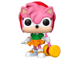 Figura Funko Pop! - Games. Sonic The Hedgehog: Amy Rose, 10 cm, Vinilo