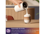 Espumador de leche - Philips Baristina BAR311/00, 120 ml, Espuma Caliente y Fría, Animal y Vegetal, Compatible Baristina, Blanco, 3 Años Garantía