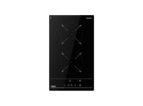 Placa vitrocerámica - Teka TZC 32000 TTC BK, 2 zonas de cocción, 30 cm, Negro