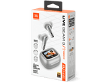 Auriculares True Wireless - JBL Live Beam 3, 48 h Autonomía, Cancelación de Ruido, IP54, Silver