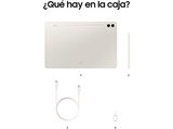 Tablet - Samsung Galaxy Tab S9 Plus 5G, 256GB, 12GB RAM, Crema, 12.4, Snapdragon 8 Gen 2, Android 13