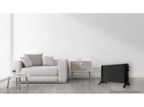 Estufa de mica - Cecotec Ready Warm 3000 Now, 2400 W, 3 Modos, Ruedas omnidireccionales, Termostato regulable, Black
