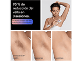 Depiladora IPL - Braun Luz Pulsada Smart Skin i·Expert PL7431, Depilación en casa, Con App e IA, SmartSkinProtect, Cabezal Smart Flex + 3 cabezales