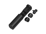 Micrófono - Vieta Pro Influencer 2, 20 Hz – 20 KHz, Hasta 6h Autonomía, Inalámbrico, Función Mute, Alcance 25 m, Negro