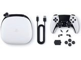 Mando PS5 - Sony  DualSense Edge V2, Para PlayStation 5 y PC, Bluetooth, Retroalimentación háptica, Con estuche de viaje, Blanco