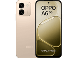 Móvil - OPPO A6 5G, Aurora Gold, 256 GB, 6 GB RAM, 6.75 LCD, Mediatek Dimensity 6300 (6nm), 6.500mAh