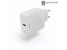 Cargador - Hama Oplader, (PD)/Qualcomm®, 18 W, Blanco