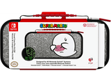 Funda Nintendo Switch - Turtle Beach Travel Case Plus Boo Hoo GLOW, Para Nintendo Switch, Switch OLED, Switch Lite, Brilla en la oscuridad, Gris