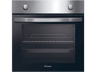 Horno - Candy Idea FIDC X100,  Estático, Esmalte fácil de limpiar,70 l, Mandos Mecánicos, 60 cm, Inox
