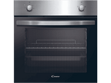 Horno - Candy Idea FIDC X100,  Estático, Esmalte fácil de limpiar,70 l, Mandos Mecánicos, 60 cm, Inox