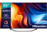 TV ULED 55 - Hisense 55U7HQ, VIDAA U6.0, HDR10+, Asistente de voz, Dolby Vision Atmos, HDR, Gris