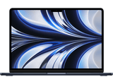 Apple MacBook Air (2022) MLY43Y/A, 13.6 Retina, Chip M2 Apple, CPU de 8 núcleos, GPU de 10 núcleos, 8GB RAM, 1TB de SSD, USB-C 35W, Medianoche