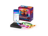 Tira LED - WiZ HDMI Sync Box con retroiluminación, Para TV de 75"-85", WiFi: Wireless G, Google o Alexa, Negro