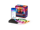 Tira LED - WiZ HDMI Sync Box con retroiluminación, Para TV de 75-85, WiFi: Wireless G, Google o Alexa, Negro