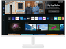 Monitor - Samsung Smart Monitor M5 LS27BM501EUXEN, 27" FHD, 4 ms, 60 Hz, Bluetooth 4.2. 1x HDMI 1.4. 1x HDMI 2 EA. 2x USB-A, Blanco