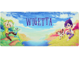 Alfombrilla gaming - Maillon Technologique Wigetta XXL, Superficie de Microfibra de Alta Densidad, Base de Goma Natural Antideslizante e Impermeable