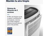 Deshumidificador - De'Longhi Tasciugo Aria Dry DDSX225, Extrae 21 l/día, Capacidad 2 l, Superficie 90m³, Función swing, Anticongelante, LCD, Blanco