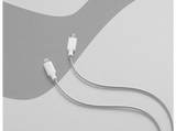 Cable USB - CellularLine Stylecolor, Conector de Lightning a  USB - C, 1 m, Gris