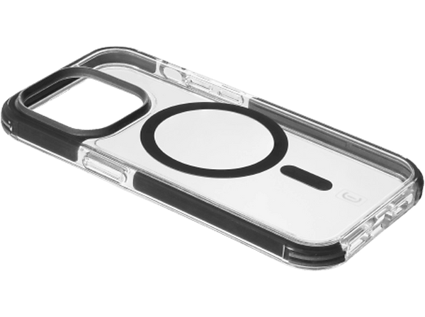 Funda - CellularLine TETRACMAGPH15PROT, Para Apple iPhone 15 PRO, Trasera, TPU, Para MagSafe, Transparente