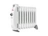 Radiador de aceite - Taurus MASAI 1000, 1000 W, 3 intensidades de calor, 9 elementos, Blanco