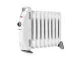 Radiador de aceite - Taurus MASAI 1000, 1000 W, 3 intensidades de calor, 9 elementos, Blanco