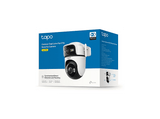 Cámara de vigilancia IP - TP-Link Tapo C545D, 2304 x 1296 píxeles, Función de visión nocturna, Blanco y negro