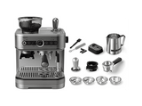 Cafetera express - Philips Barista Brew PSA3228/01, Molinillo integrado, Prensador calibrado premium, doble container de café, Capacidad 2,3l, 15 bar.