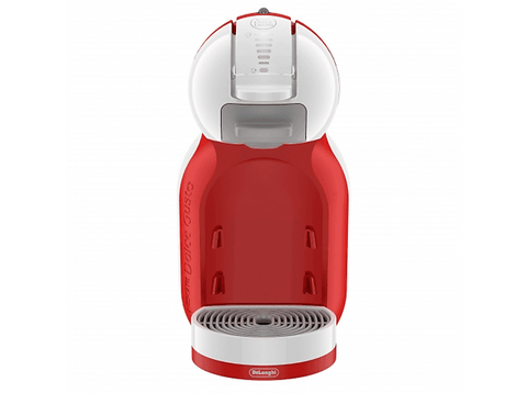 Cafetera de cápsulas - De'Longhi Mini Me EDG305.WR Nescafé Dolce Gusto, 15 bar, 0.8 l, 1460 W, Rojo y blanco