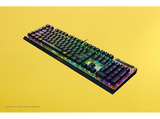Teclado gaming - Razer BlackWidow V4 X Pokémon Edition, Con cable, USB, Teclas iluminadas RGB, Distribución US, Amarillo