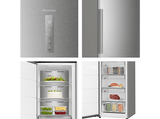 Congelador vertical - Hisense FT3K310SAIE, 312 l, 185.6 cm, Kitchen Fit, Wi Fi, Blanco