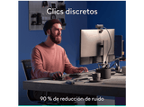 Ratón inalámbrico - Logitech MX Master 3SE, Inalámbrico, 8000ppp, Bluetooth, Multidispositivo, Clics silenciosos, Carga rápida, Personalizable, Negro
