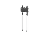 Soporte TV - ISY ITV-1000-1, Fijo, Carga máx. 30 kg, VESA 200 x 200 mm, Negro