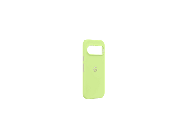 Funda móvil - Google Pixelsnap, Compatible con Google Pixel 10 y Pixel 10 Pro, Verde lima