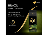 Café en grano - L'Or Brasil, 500g, 100% Arábica, Intensidad 6