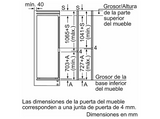 Frigorífico combi - Balay 3KID767F, No Frost, 177.2 cm, 260 l, Cajón ExtraFresh, Cajón Extra Cold, Blanco panelable