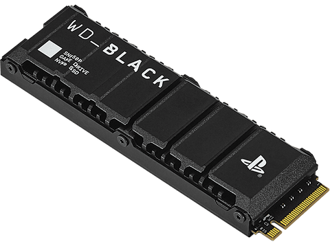 Disco duro SSD interno 1TB - WD_Black SN850P NVMe SSD, Almacenamiento para consolas PS5™, Hasta 7300MB/s, Negro