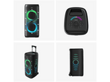 Altavoz de gran potencia - Hisense Party Thunder, 620 W, Con batería, Autonomía 12 horas, AI Light Show, Auracast™, Resistencia al agua IPX4 , Negro