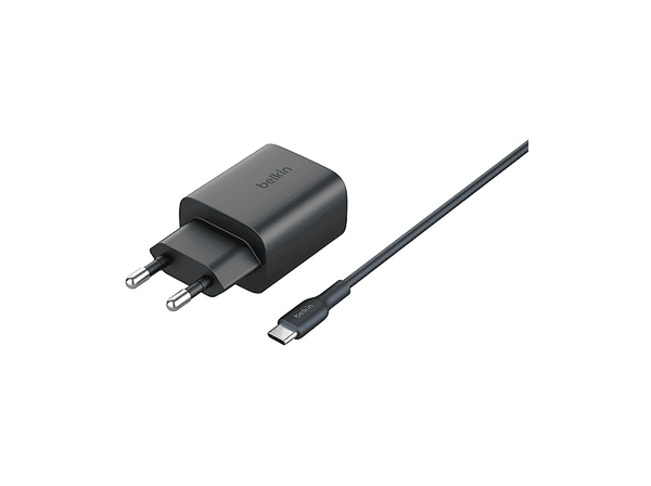 Cargador móvil inalámbrico - Belkin WIZ045kqDG-MR, Compatibilidad Universal para Cualquier dispositivo compatible con tecnología magnética Qi, Negro