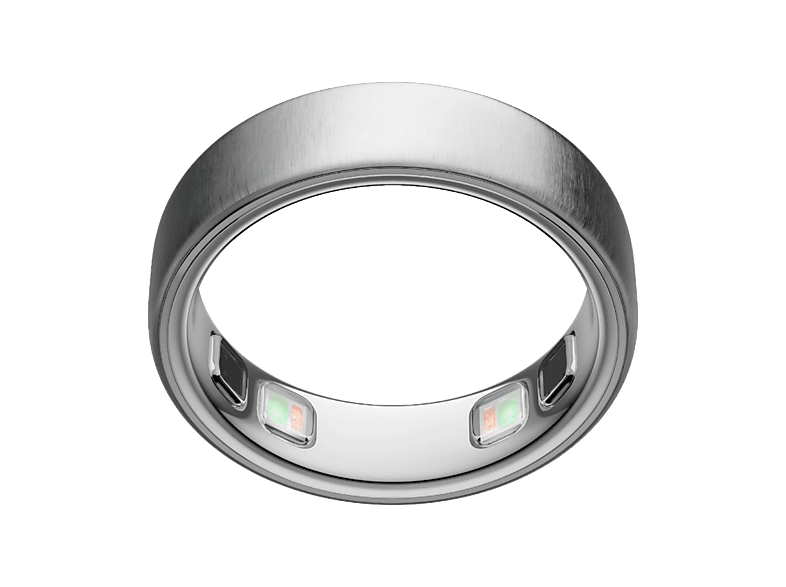 Oura Ring 5 Talla 7 Hasta 9 días autonomía Bluetooth 50 métricas de salud Titanio Brushed Silver