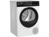 Secadora bomba de calor - Beko BM3T49240W, Motor ProSmart Inverter ,9 kg, 15 Programas, Display digital, Blanco