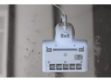 Aspirador de mano - Hoover ULTRAVORTEX 2.0, Cable 5m, 400 W, 0.6 l, Especial Colchones, Sensor de Polvo, Antiácaros, Antibacterías, Luz UV-C,Blanco