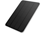 Cámara de vigilancia IP - Muvit  iO MIOACAM004, con batería Exterior WiFi Full HD 1080P + Panel solar 3W, Blanco