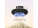 Robot friegasuelos - Dreame L10s Pro Gen 2, Elevación de Mopas hasta 7mm, 470 ml Depósito de Polvo, 300 ml Depósito de Agua, Blanco