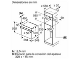 Horno a vapor - Balay 3HD4821X3, Multifunción, Pirolítico, 71 l, 59.4 cm, Acero inoxidable
