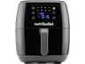 Freidora de aire - Nutribullet XXL Digital Air Fryer NBA071B, Doble resistencia, 1800 W, 7 l, 8 modos cocción, Convección vortex 360, Negro