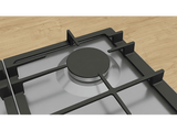 Placa de gas - Bosch PCR9A5I90, 5 Zonas, Gas natural, 91.5 cm, Acero inoxidable